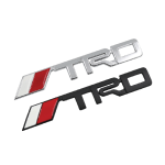 3D TRD Metal Logo Sticker | Toyota TRD Emblem