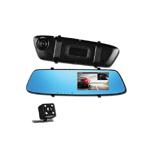 Dash Cam 4.3 LCD 1080P 170° Dual Camera
